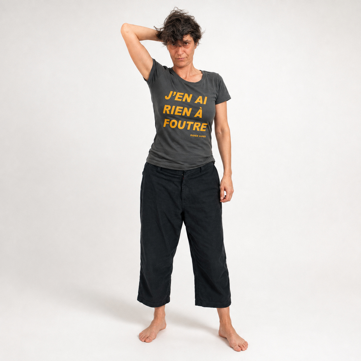 T-shirt « J’en ai rien à foutre » H/F